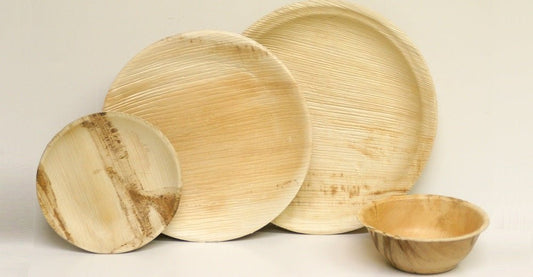 How are palm leaf plates made? - arbhustore