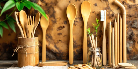 Eco-friendly bamboo products for sustainable living.